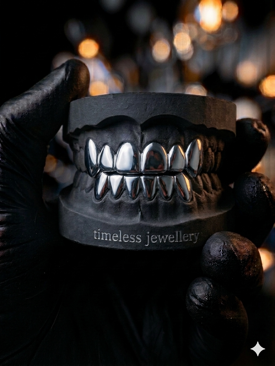 12 piece Grillz silver